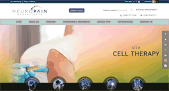 Desktop Screenshot of neuro-pain.com